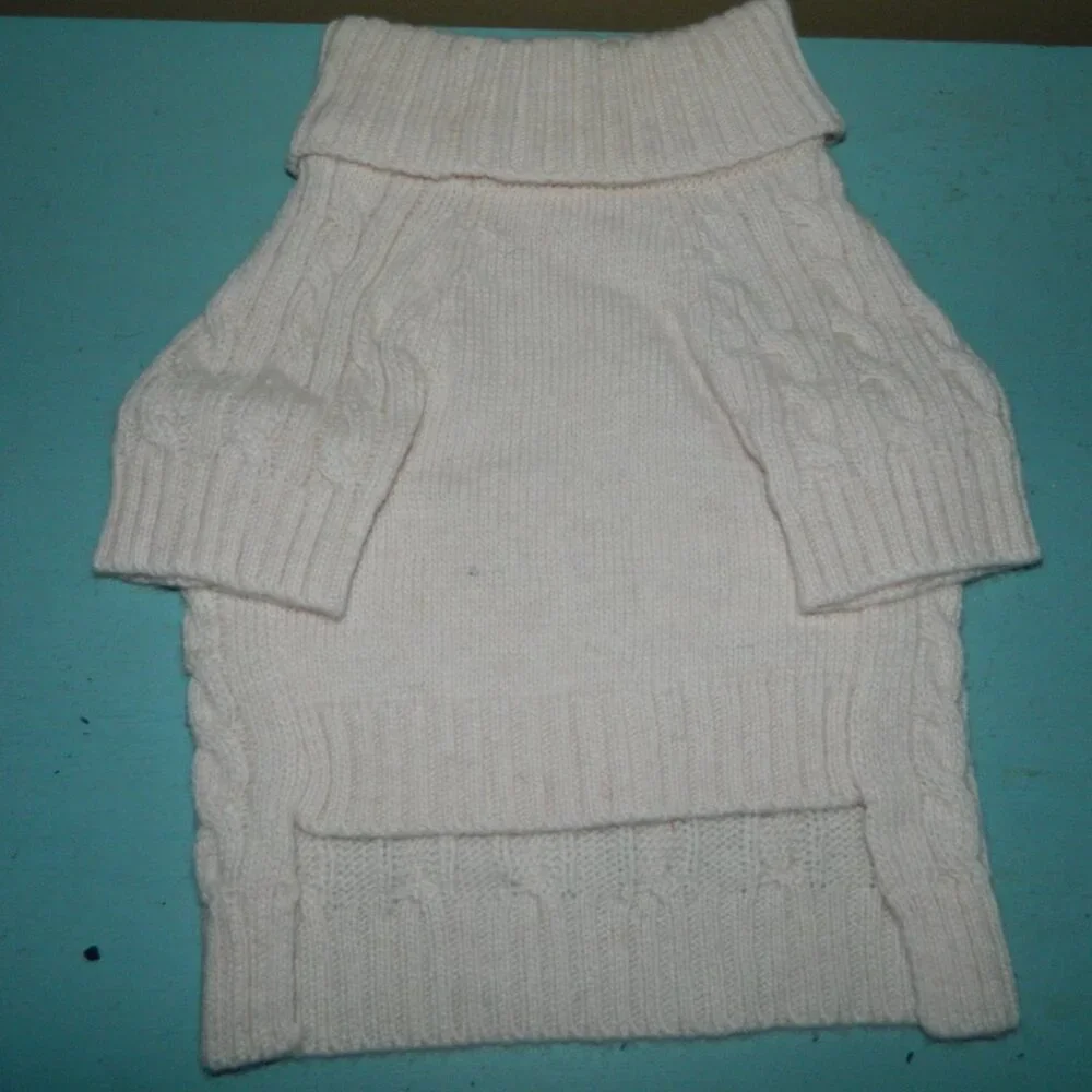 Mark & Graham Cable Knit Dog Sweater 